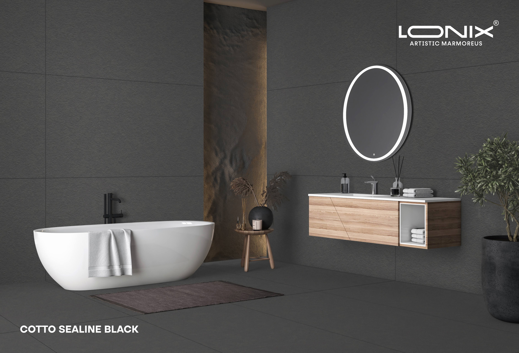 Bathroom Tiles Mockup, Bathroom Tiles Preview