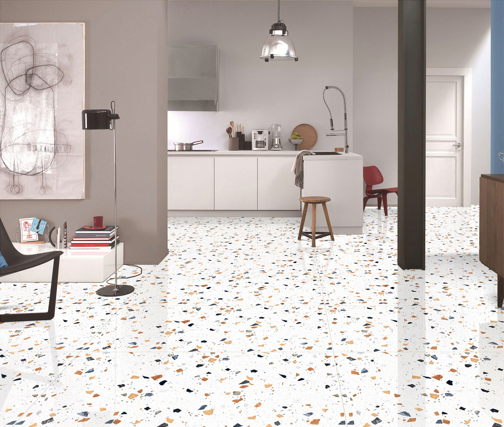 Kitchen Tiles Mockup, Kitchen Tiles Preview