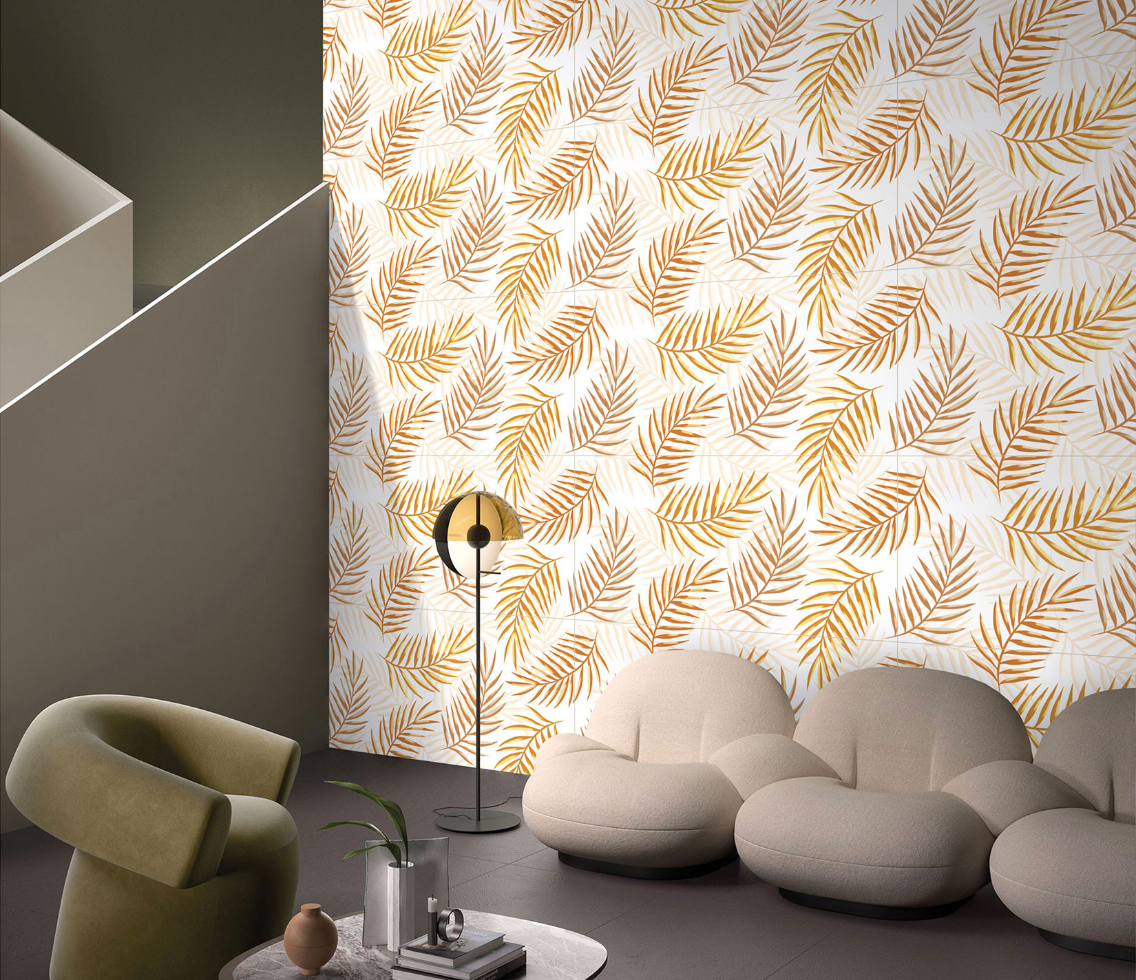 Living Room Tiles Mockup, Living Room Tiles Preview
