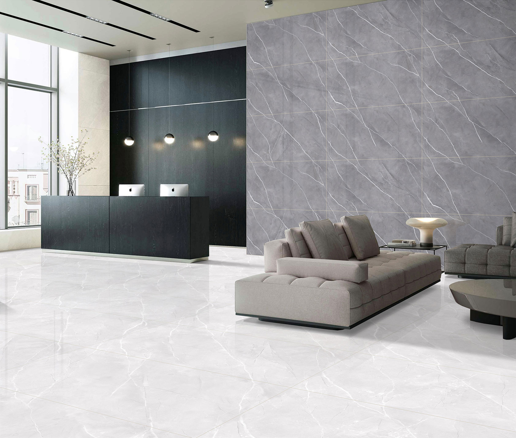 Reception Tiles Mockup, Reception Tiles Preview