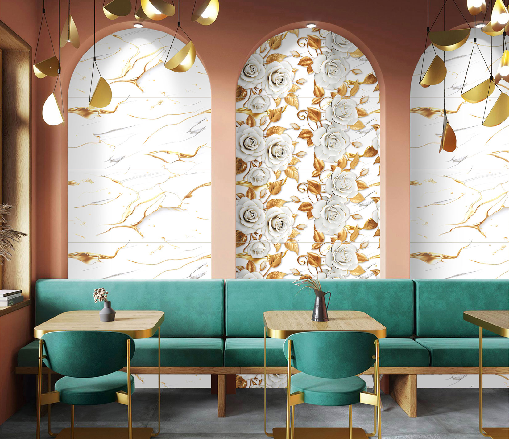 Restaurant Tiles Mockup, Restaurant Tiles Preview