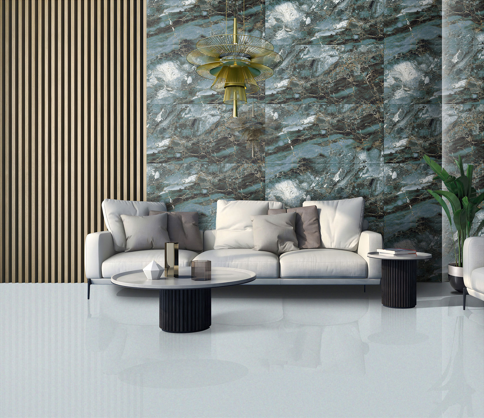 Living Room Tiles Mockup, Living Room Tiles Preview