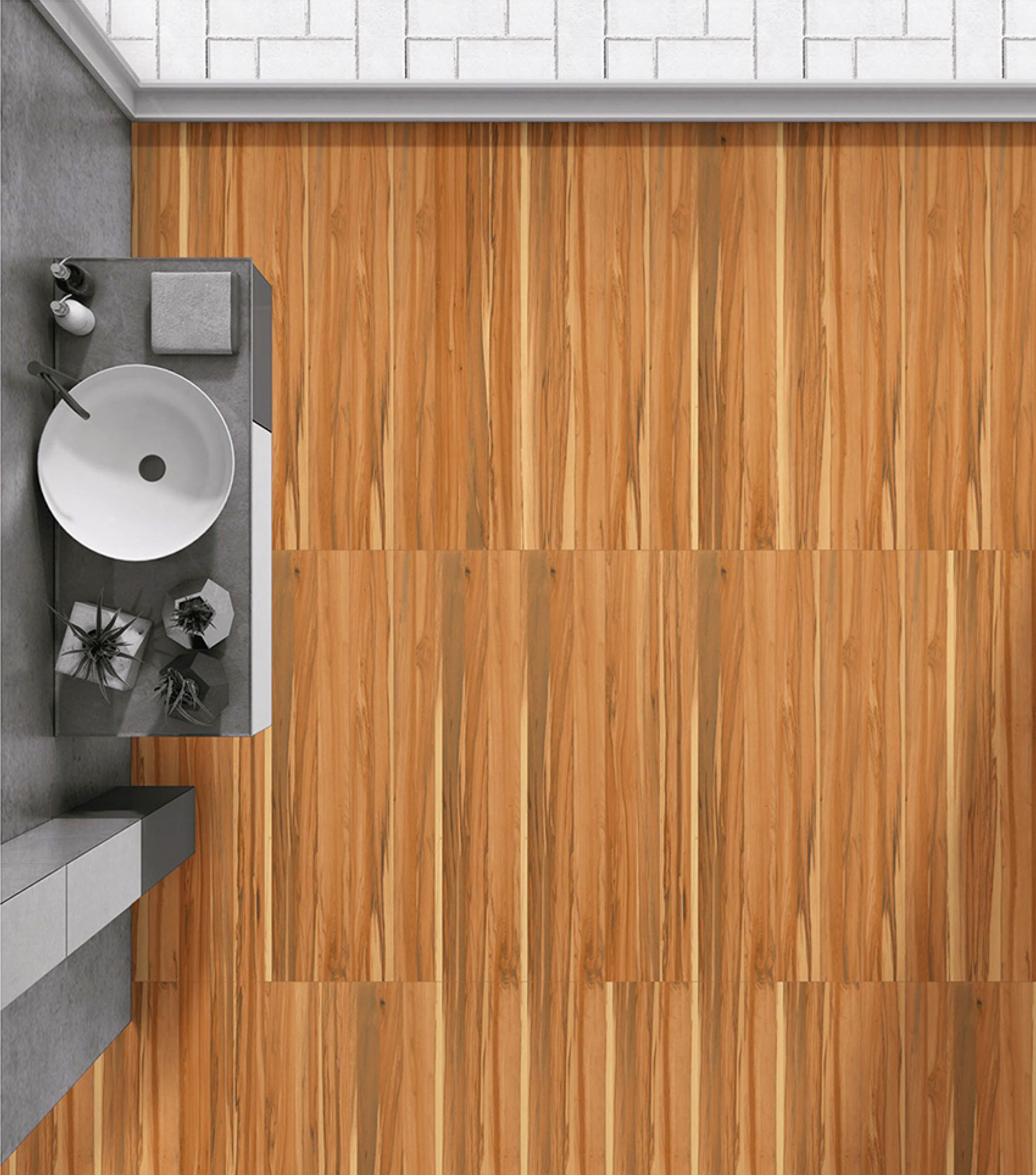 Wash Area Tiles Mockup, Wash Area Tiles Preview