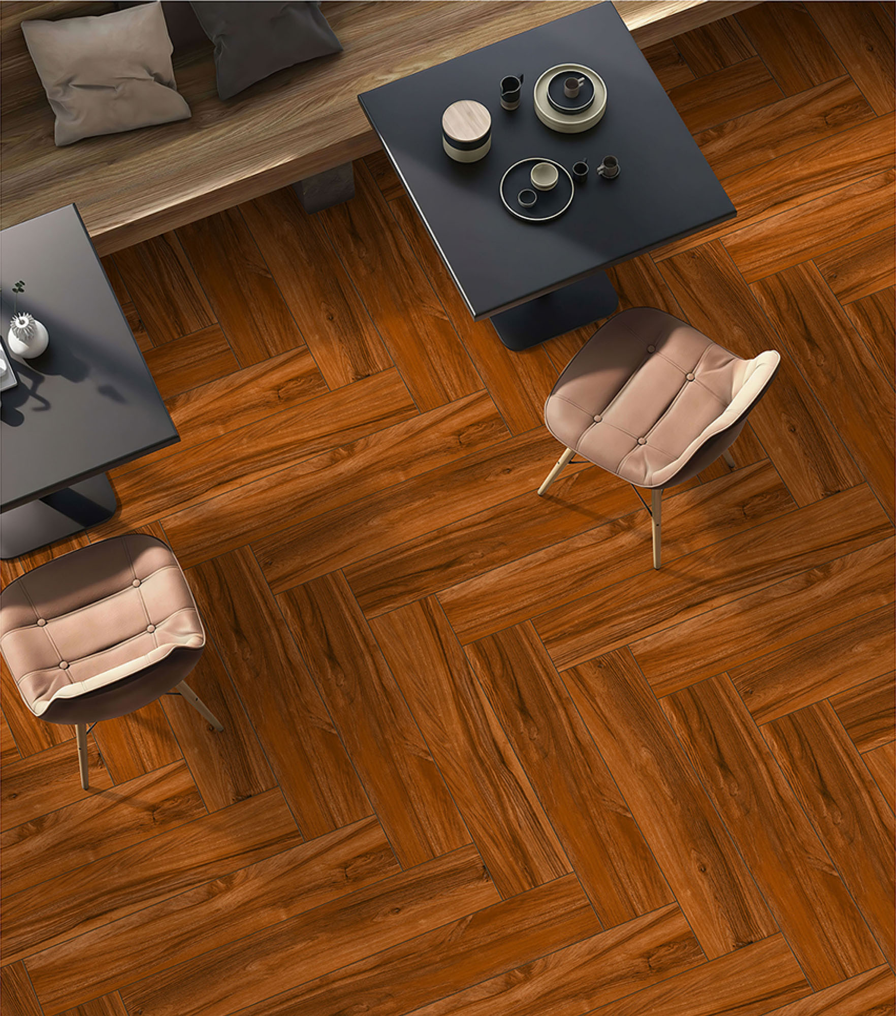 Restaurant Tiles Mockup, Restaurant Tiles Preview