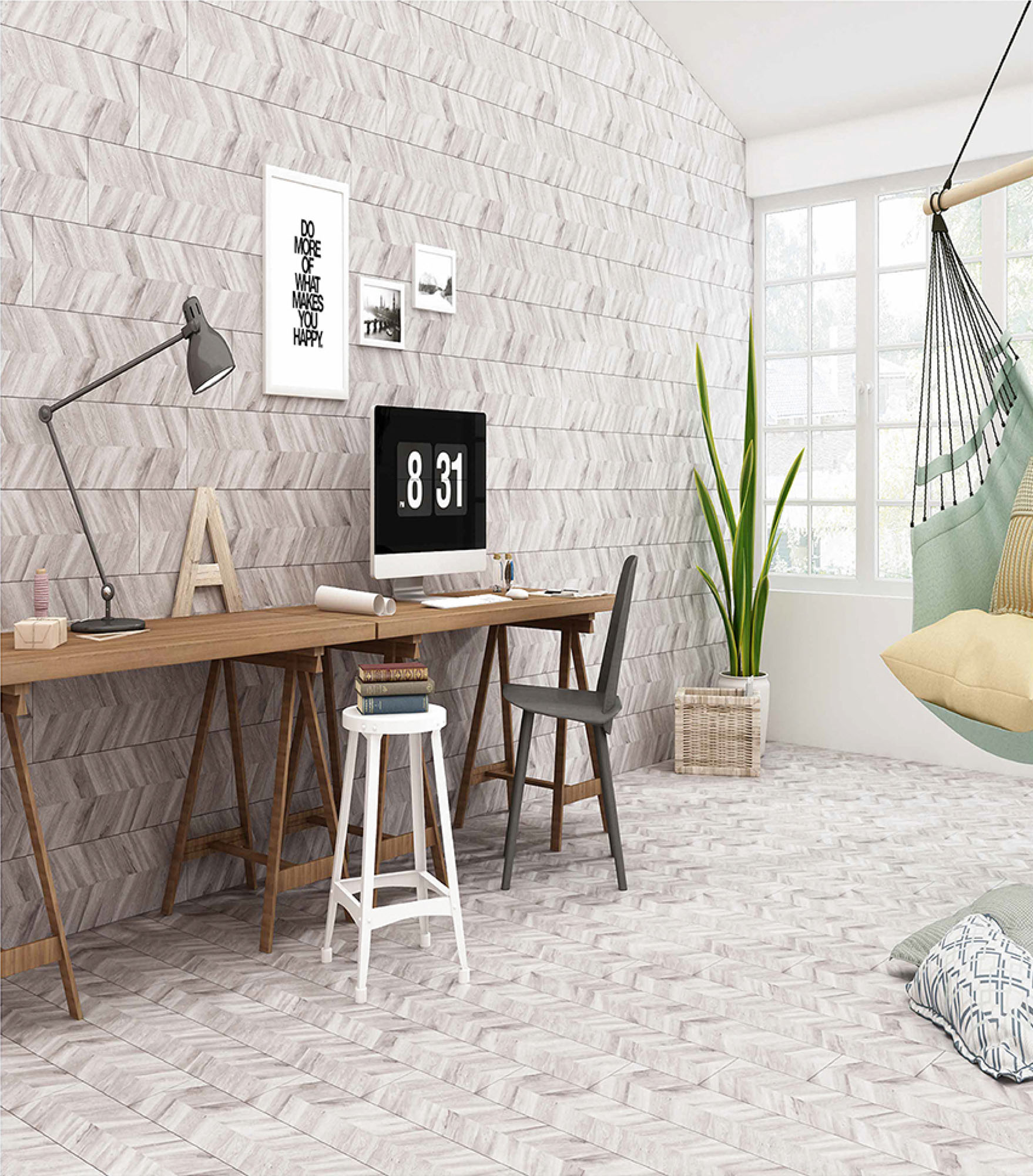 Office Tiles Mockup, Office Tiles Preview