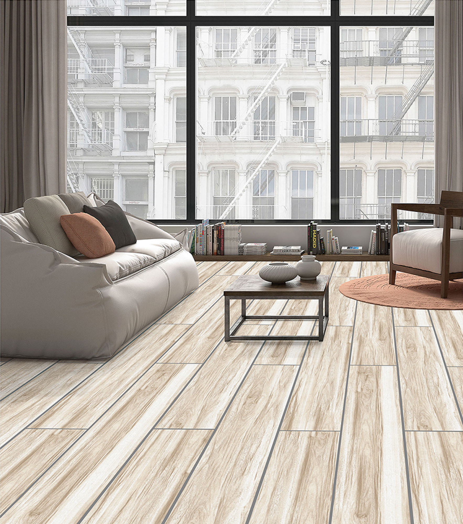 Living Room Tiles Mockup, Living Room Tiles Preview