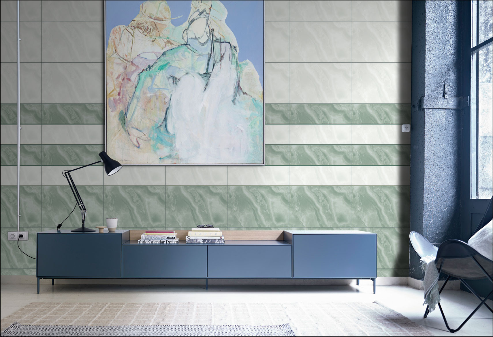 Living Room Tiles Mockup, Living Room Tiles Preview