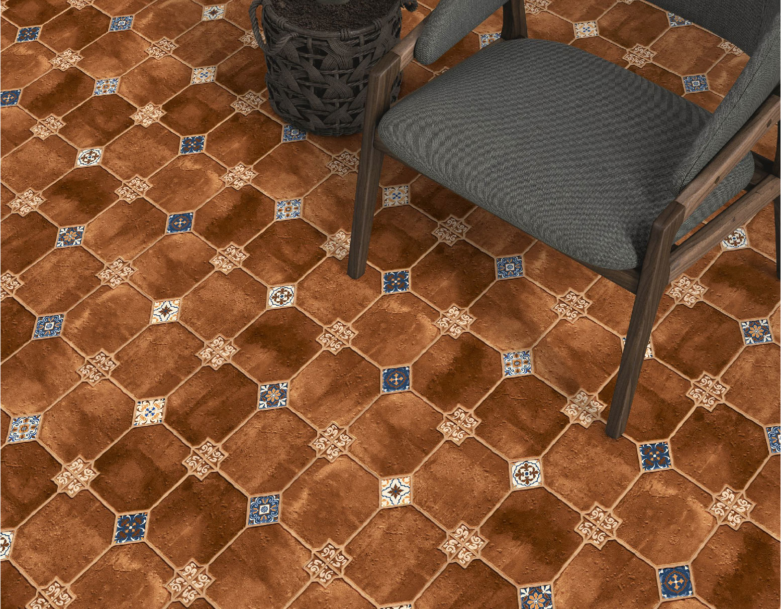 Living Room Tiles Mockup, Living Room Tiles Preview