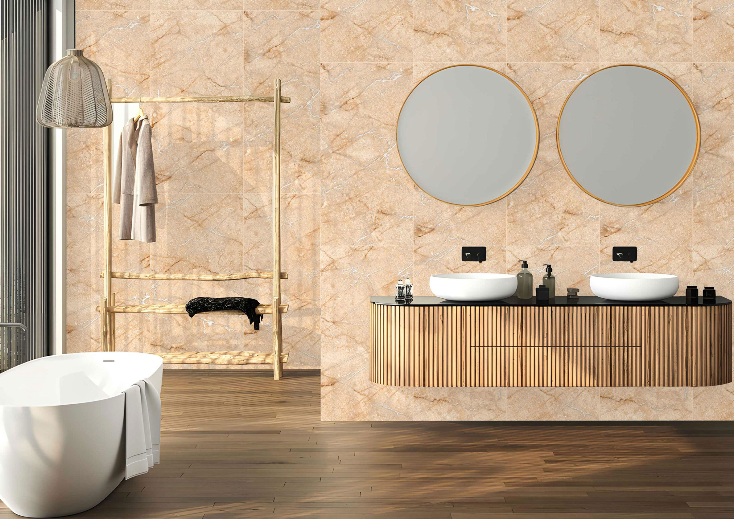 Bathroom Tiles Mockup, Bathroom Tiles Preview