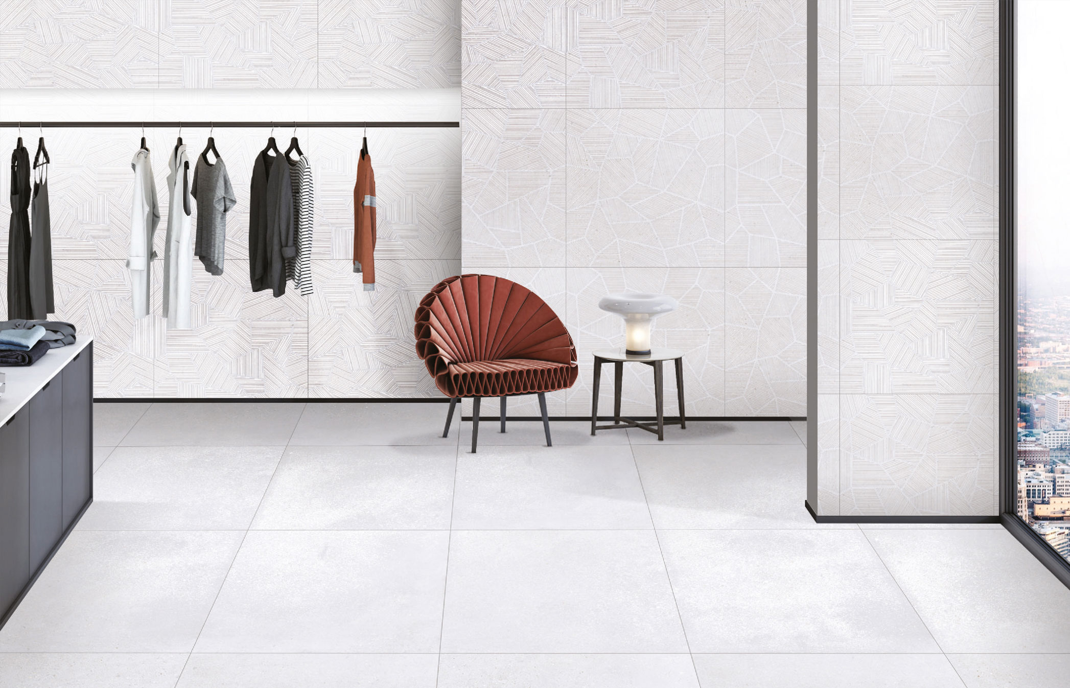 Showroom Area Mockup