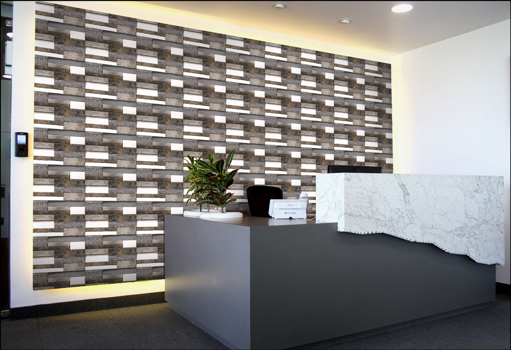 Reception Tiles Mockup, Reception Tiles Preview