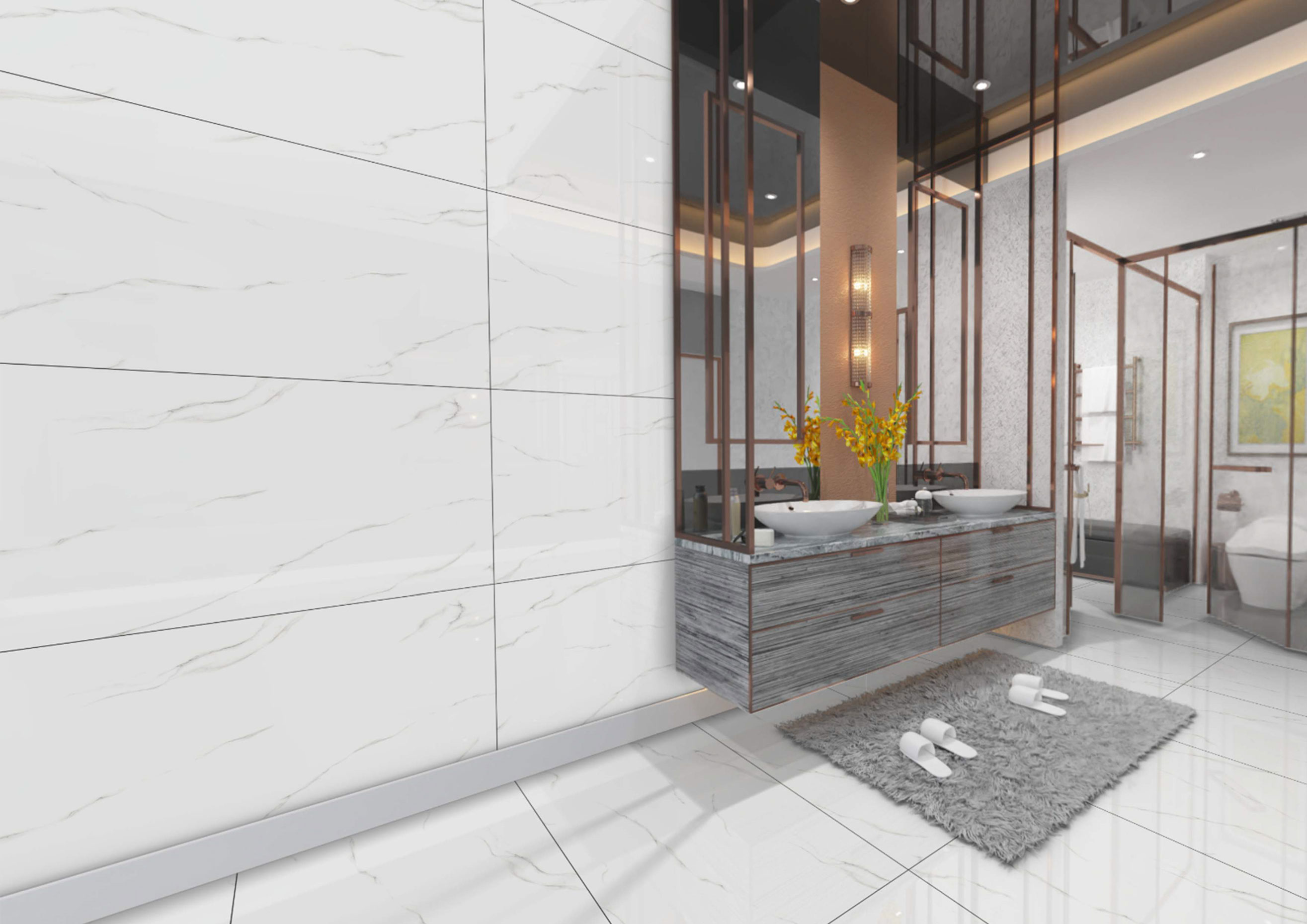 Wash Area Tiles Mockup, Wash Area Tiles Preview