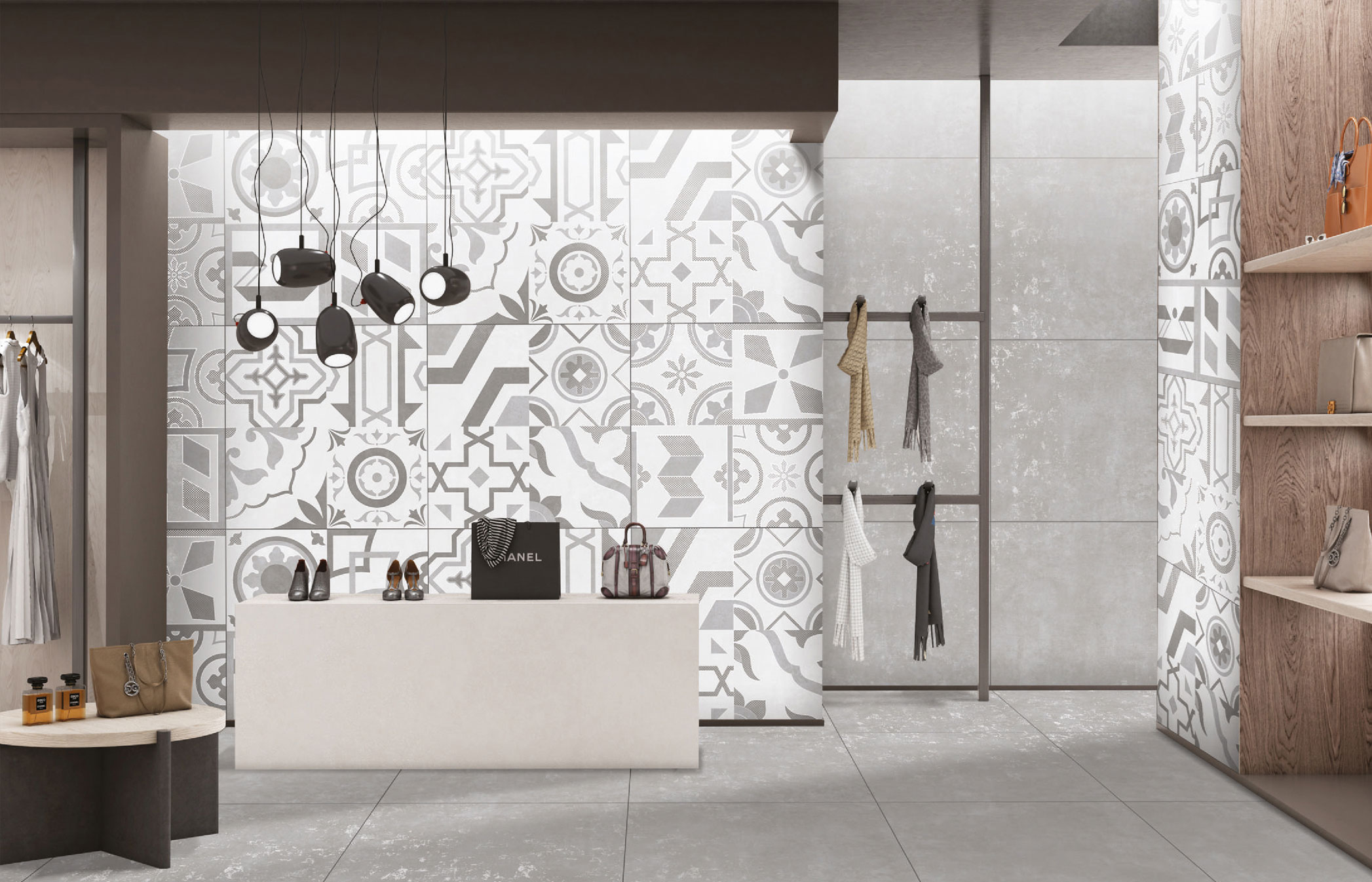 Reception Tiles Mockup, Reception Tiles Preview