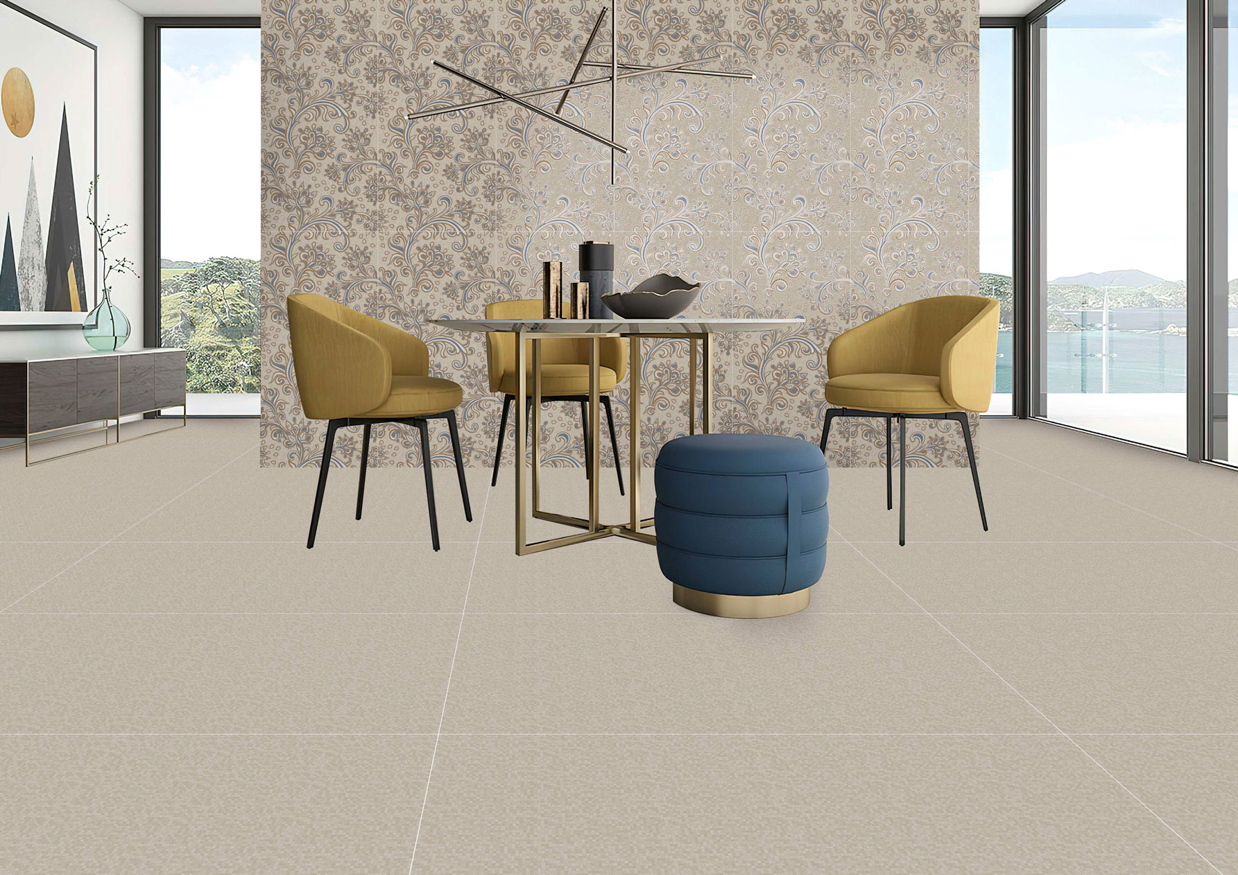 Dining Tiles Mockup, Dining Tiles Preview