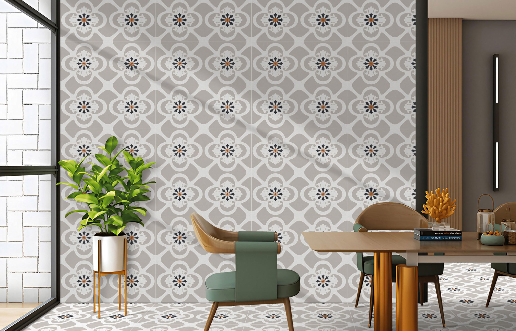 Dining Tiles Mockup, Dining Tiles Preview
