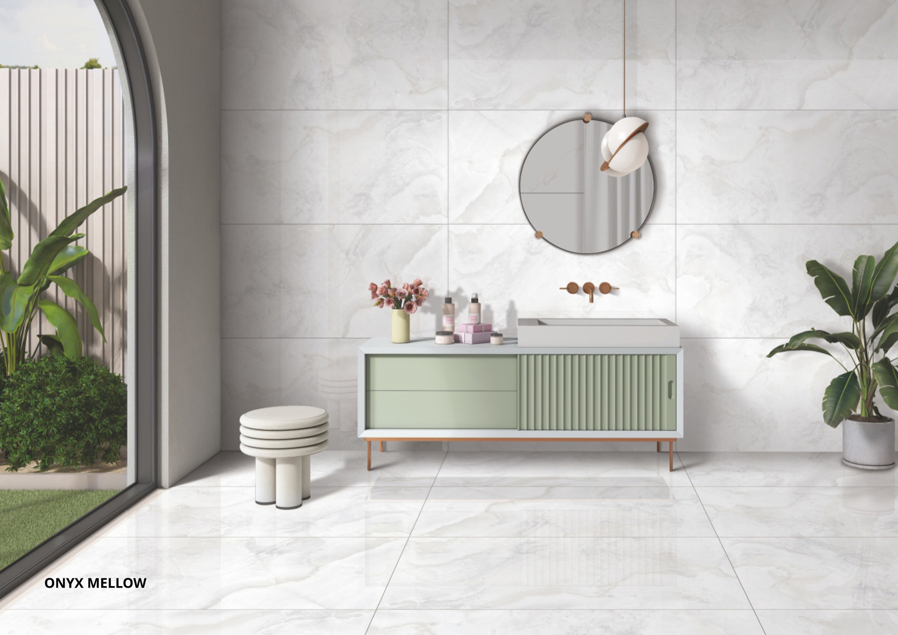 Bathroom Tiles Mockup, Bathroom Tiles Preview