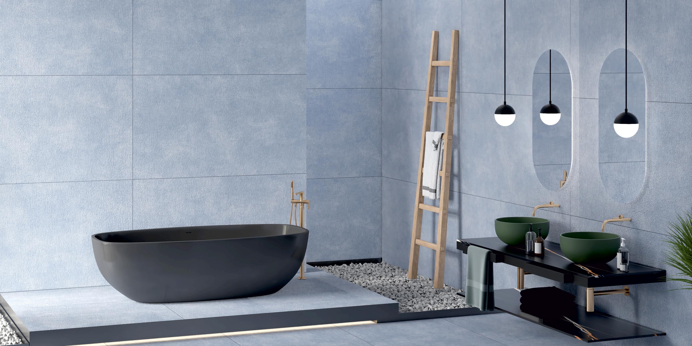 Bathroom Tiles Mockup, Bathroom Tiles Preview