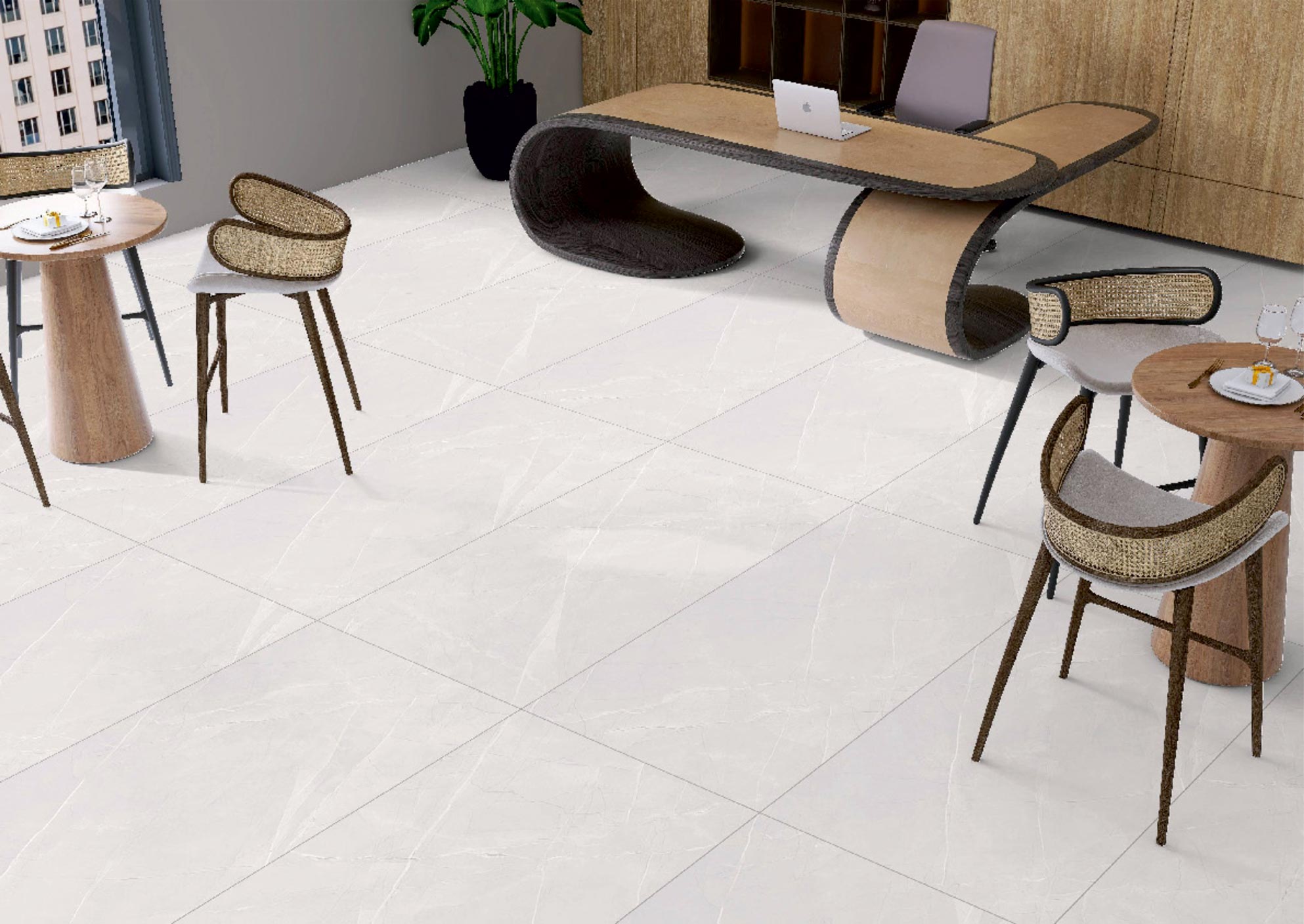 Restaurant Tiles Mockup, Restaurant Tiles Preview