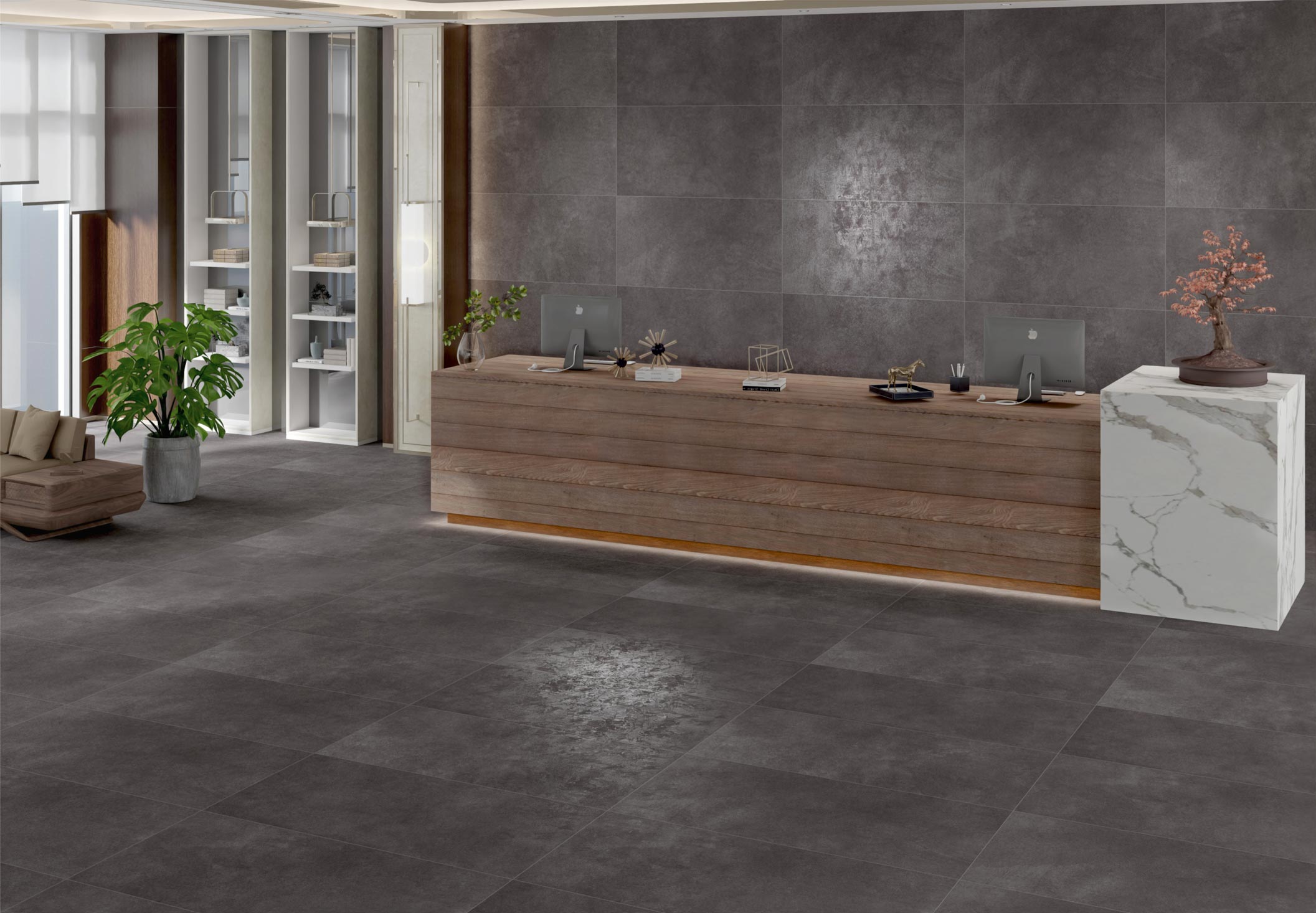 Reception Tiles Mockup, Reception Tiles Preview