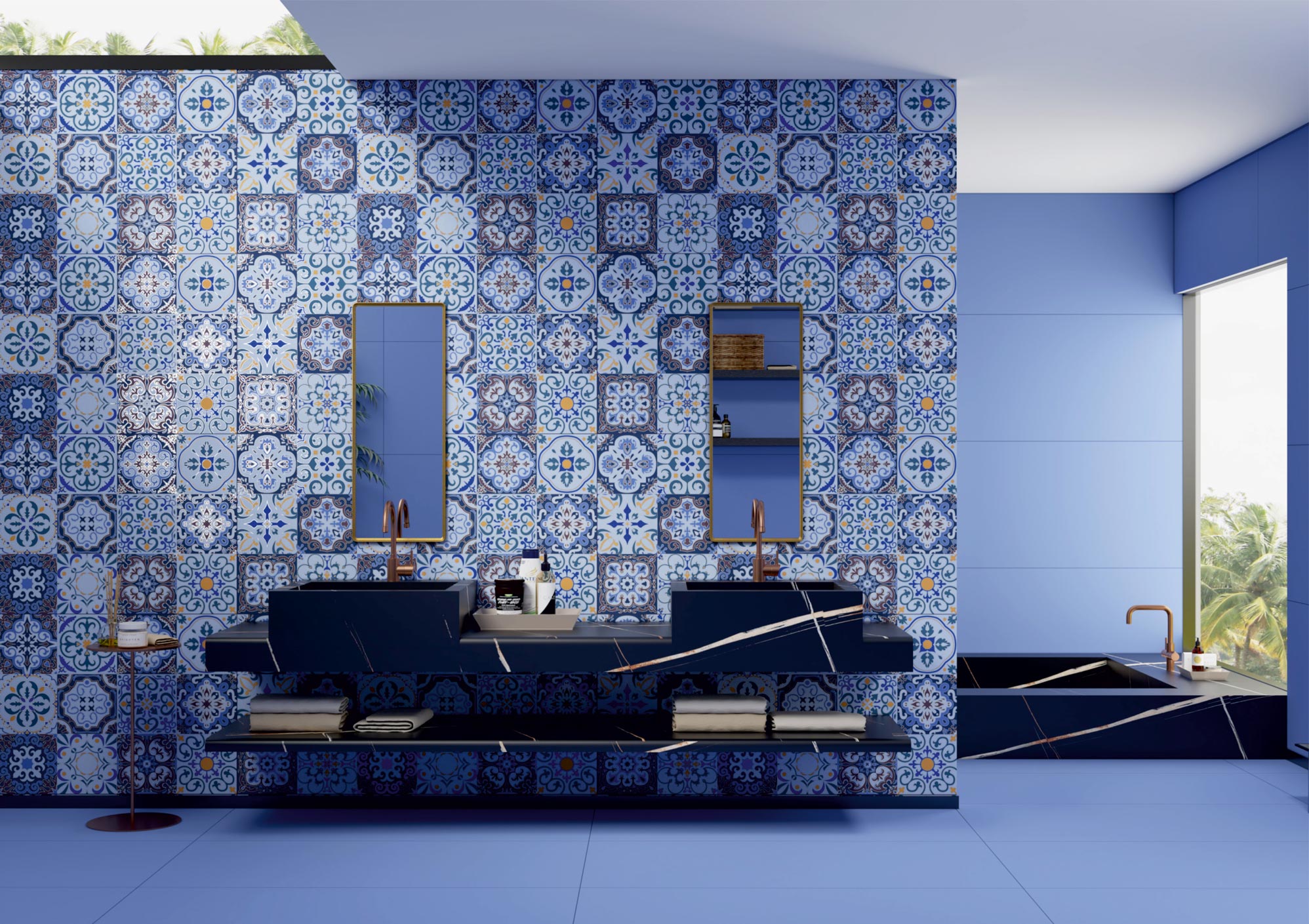 Wash Area Tiles Mockup, Wash Area Tiles Preview