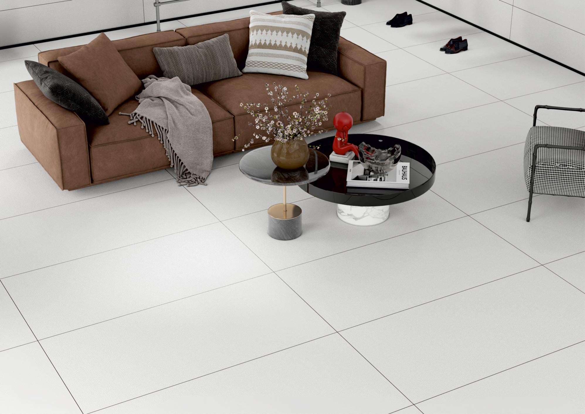 Living Room Tiles Mockup, Living Room Tiles Preview