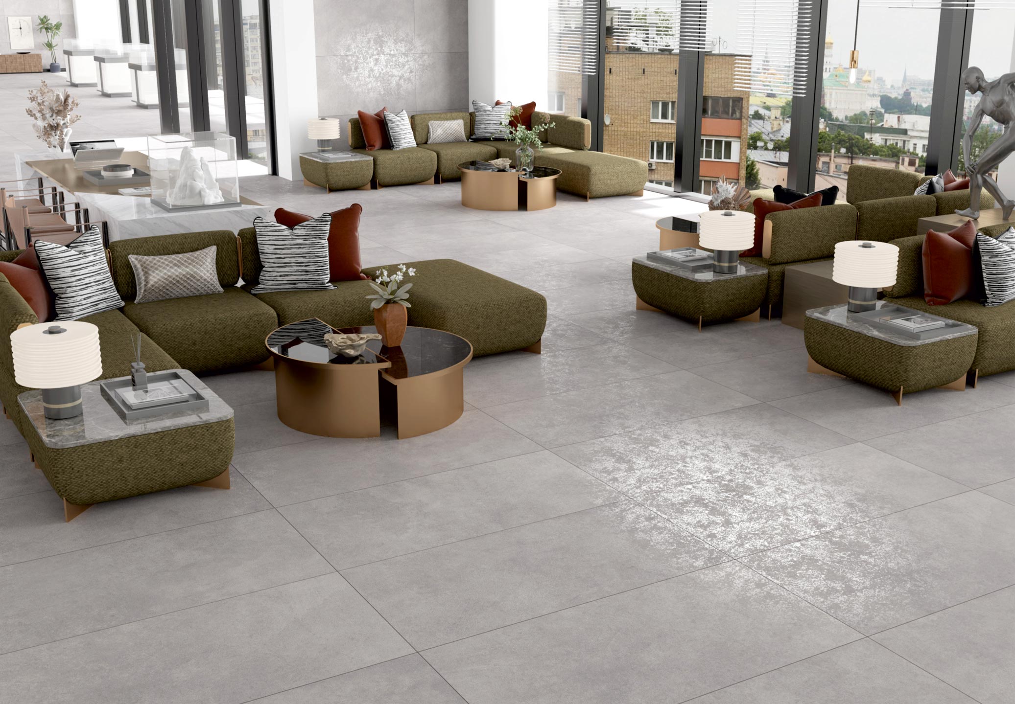 Living Room Tiles Mockup, Living Room Tiles Preview