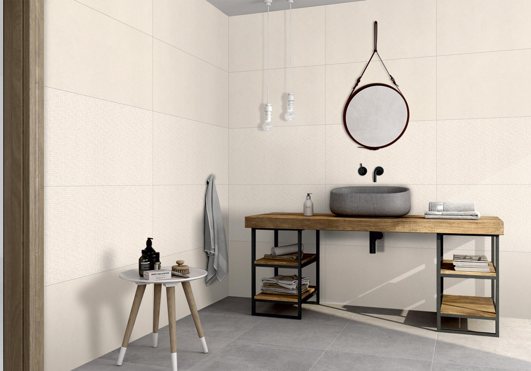 Wash Area Tiles Mockup, Wash Area Tiles Preview