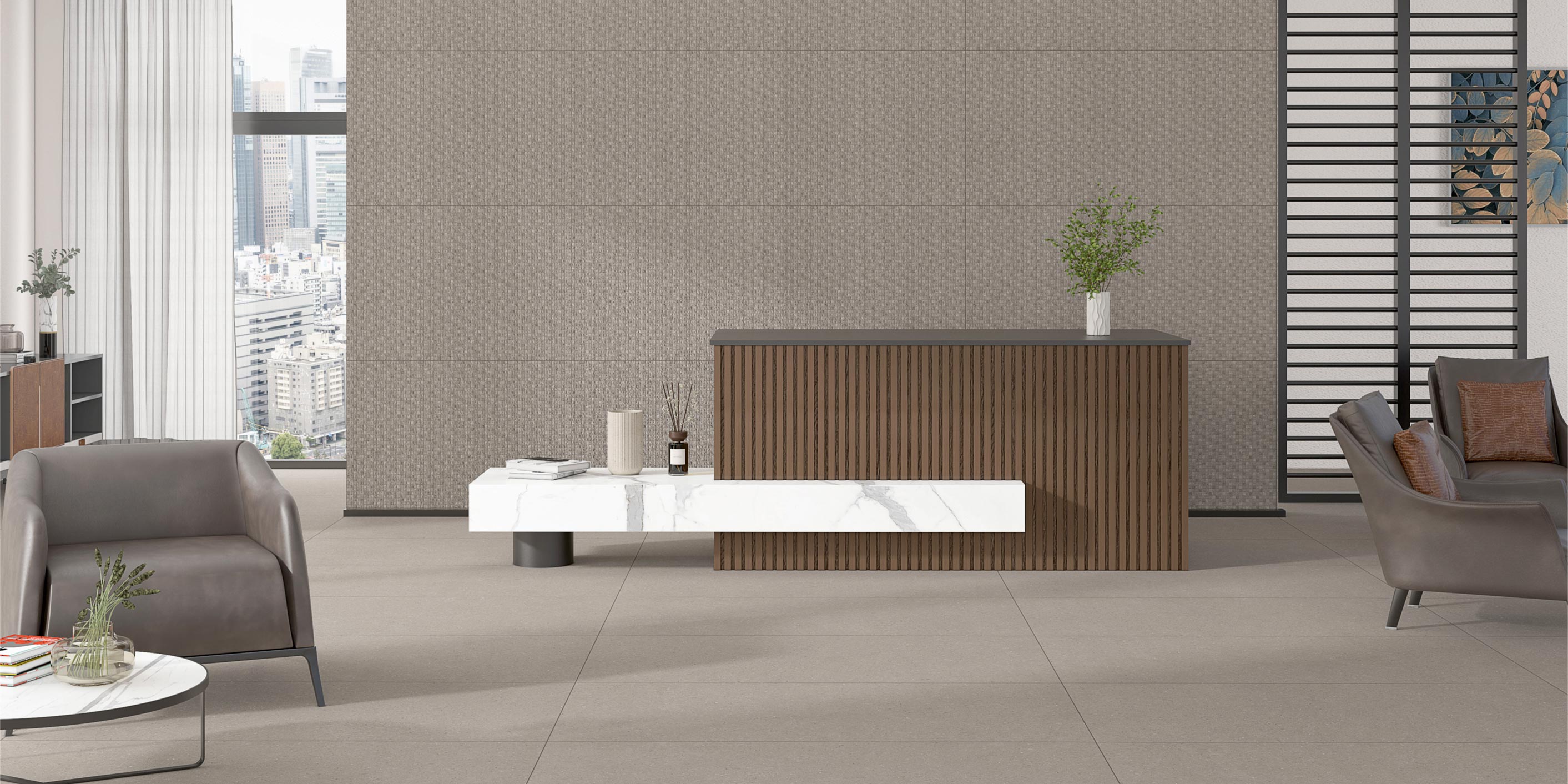 Living Room Tiles Mockup, Living Room Tiles Preview