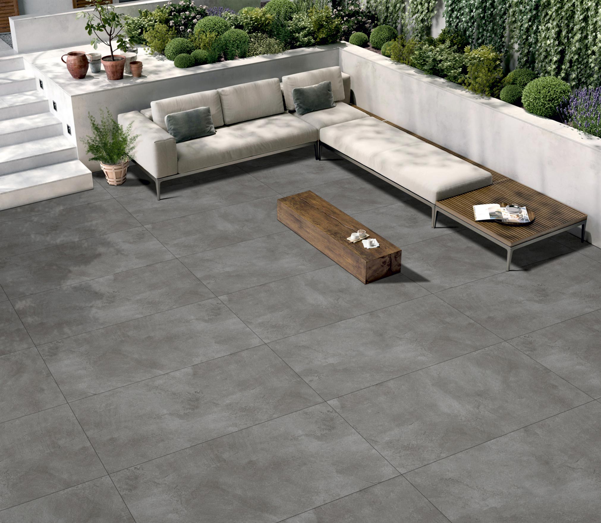 Outdoor Tiles Mockup, Outdoor Tiles Preview