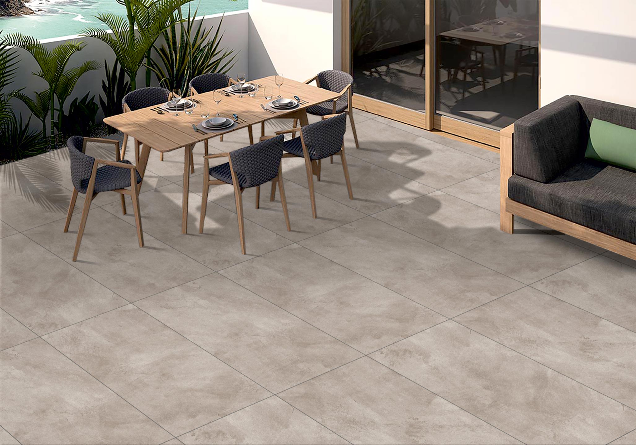 Outdoor Tiles Mockup, Outdoor Tiles Preview