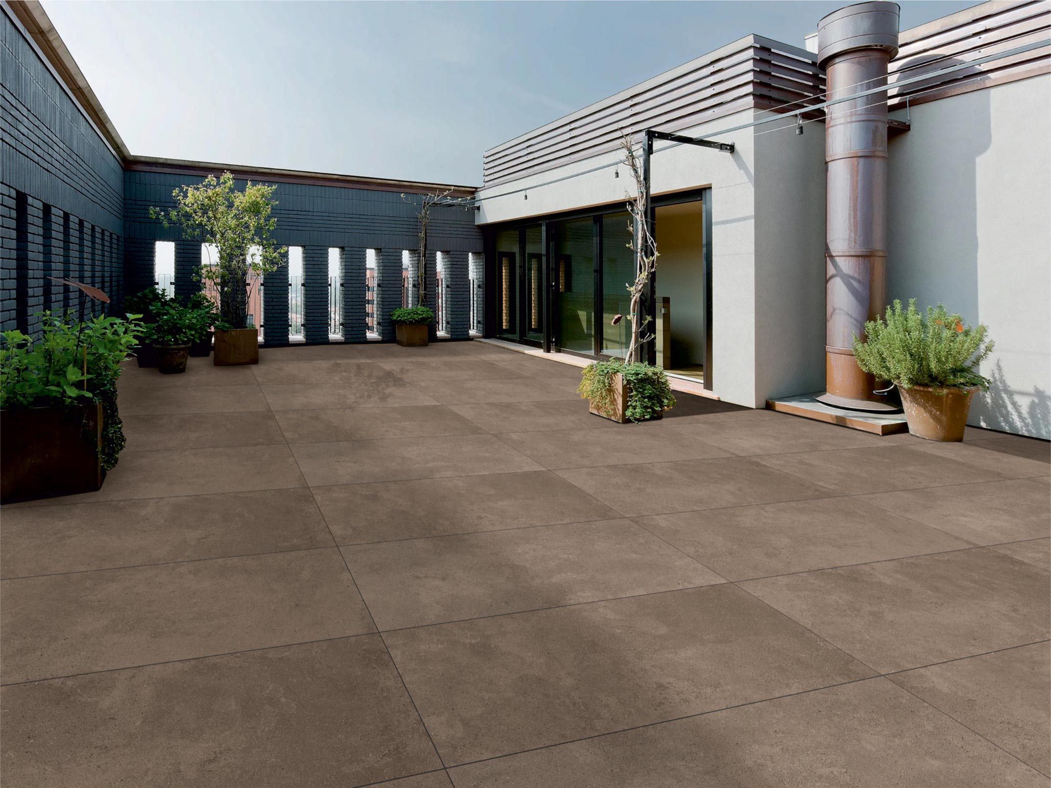 Outdoor Tiles Mockup, Outdoor Tiles Preview