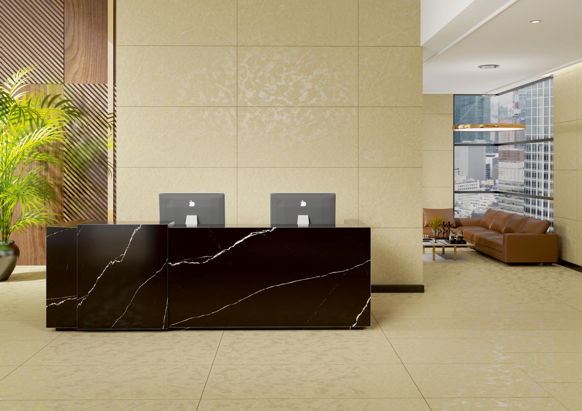 Reception Tiles Mockup, Reception Tiles Preview