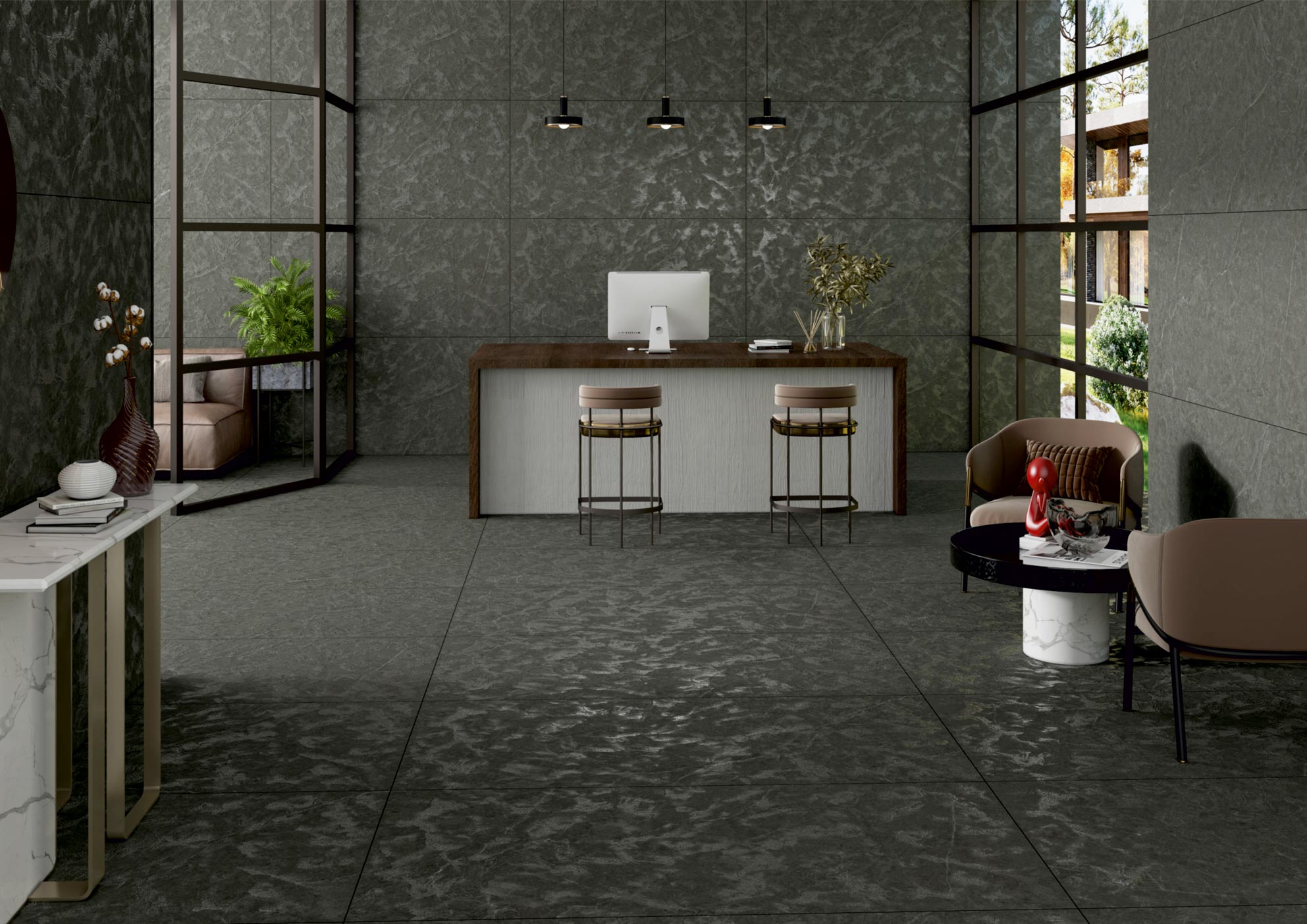 Reception Tiles Mockup, Reception Tiles Preview