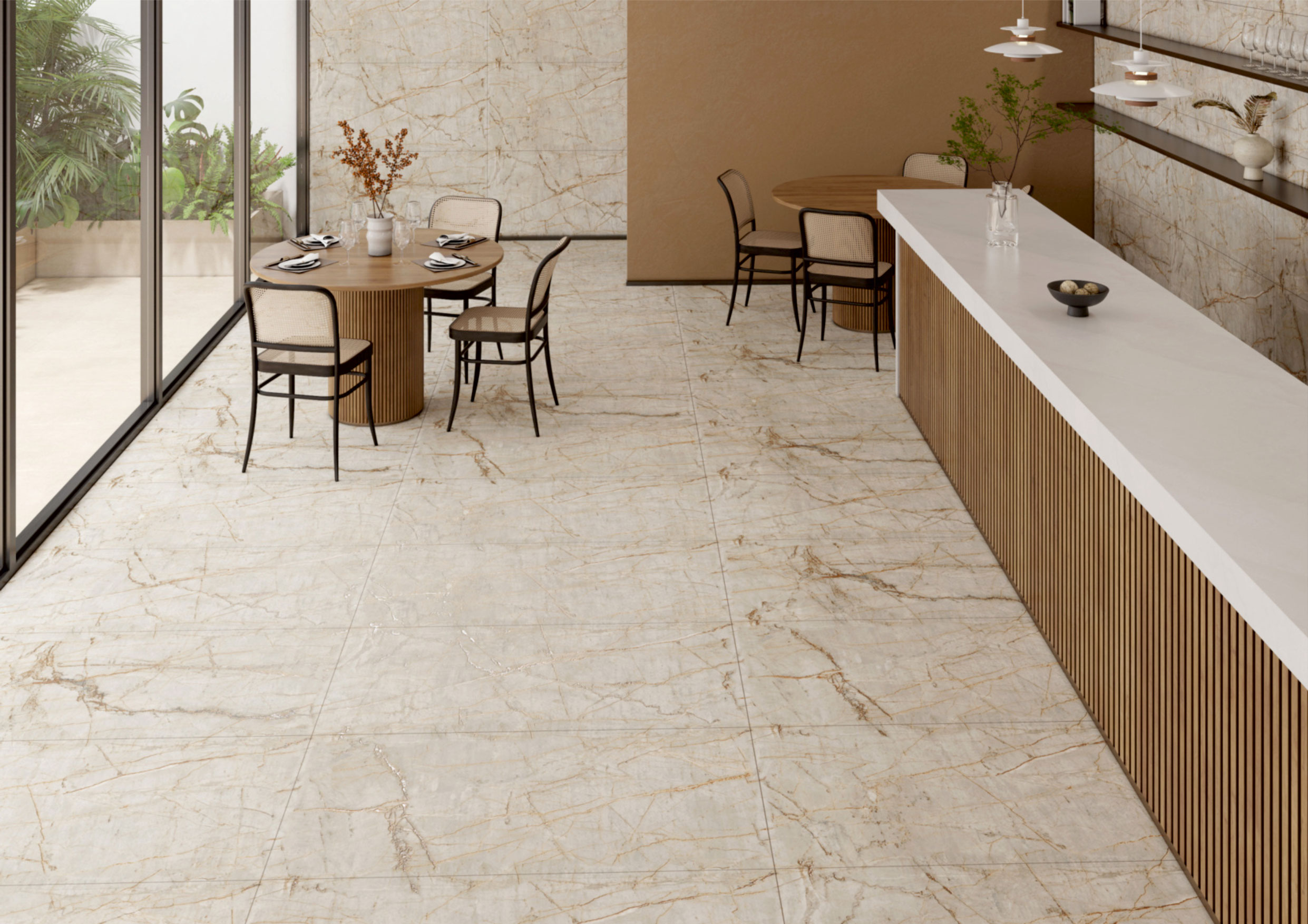 Restaurant Tiles Mockup, Restaurant Tiles Preview