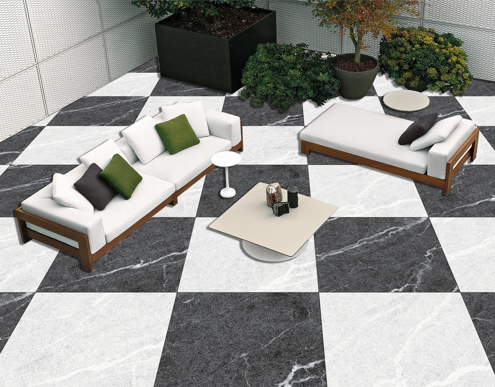 Patio Tiles Mockup, Patio Tiles Preview